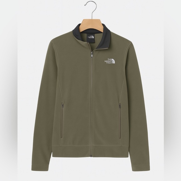 North Face Anchor Full Zip Jacket | Recycled | Taupe | Men’s Size Large - Picture 1 of 4